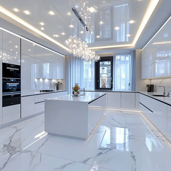 Some basics can never go out of style like White Kitchen Tiles