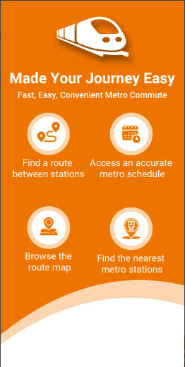 Check the Metro Route on the Ahmedabad Metro App