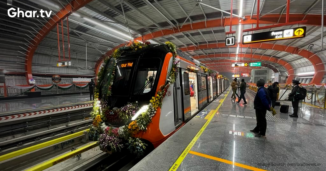 Find Out All About Lucknow Metro Map Timings Route And Its Impact On   761 