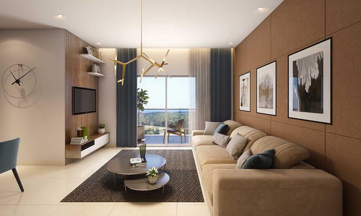 Kohinoor Zen Estate - Living Area