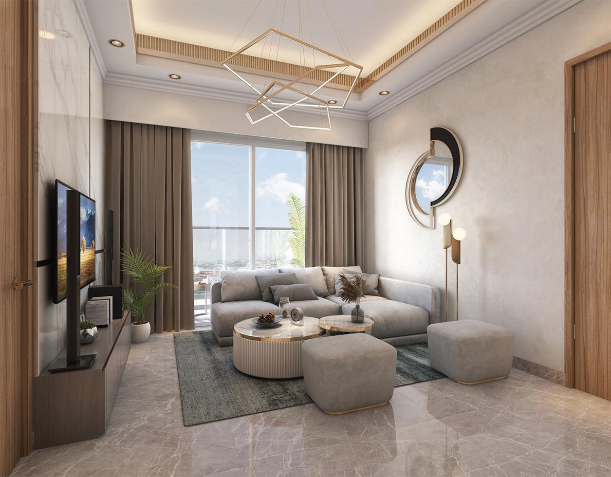 Signature Global City 63A - Living Area